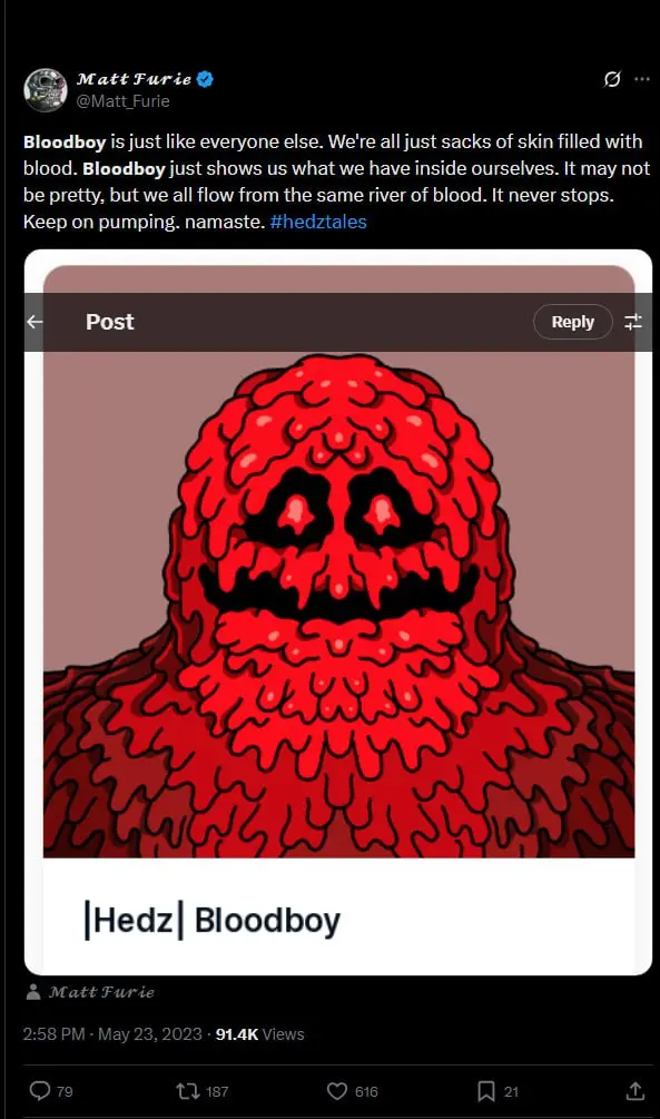 Matt Furie Tweet